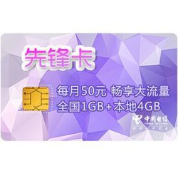 北京电信4G先锋上网卡 30G大流量，12.12元超值抢购！